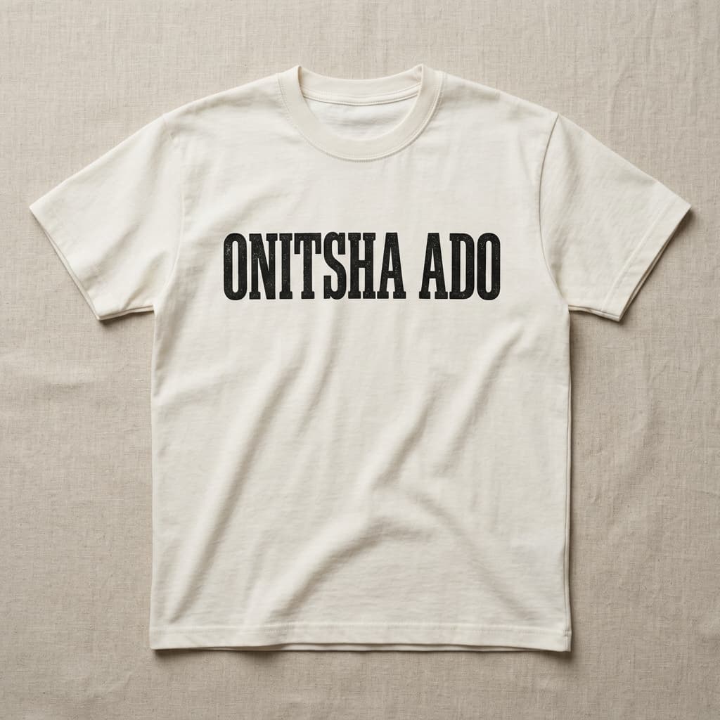 The 'ONITSHA ADO' Tee