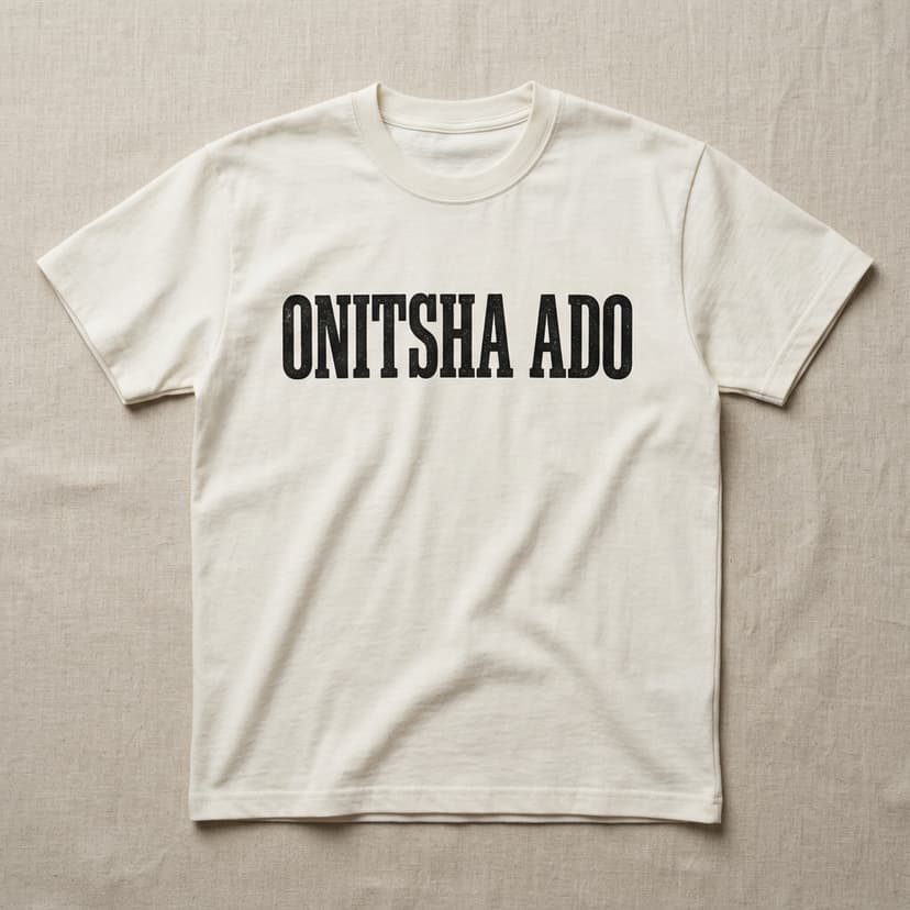 The 'ONITSHA ADO' Tee